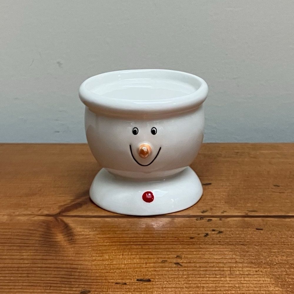 New Hallmark Snowman Candle Holder